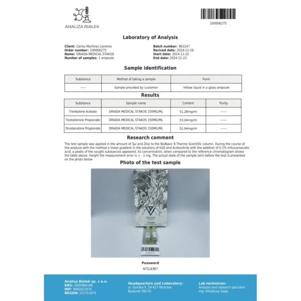 Stakos 150 mg/ml (Cut Stack) 10 x 1 ml