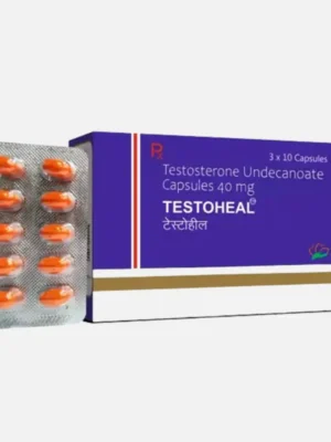 Testoheal 40 mg (Testosterone Undecanoate Capsules)