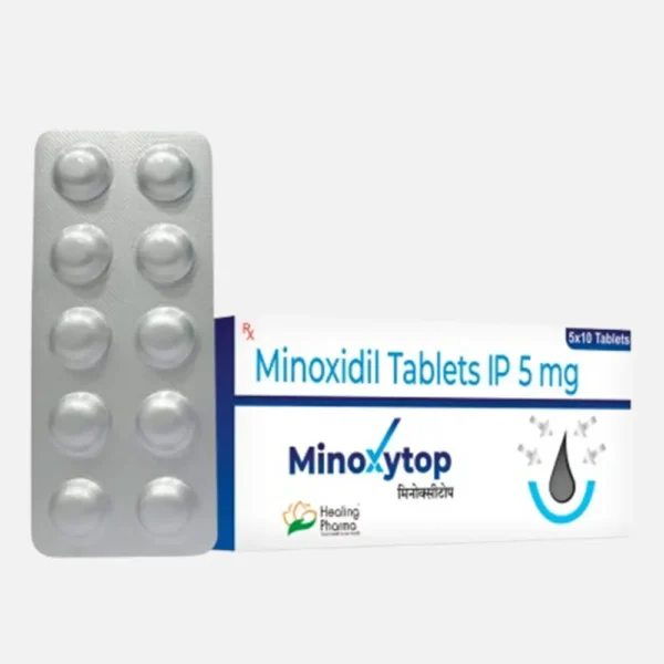 Minoxytop 5 mg (Minoxidil Tablets IP)