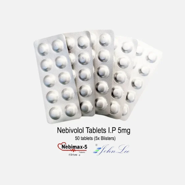 Nebivolol 5mg (Nebimax-5) (50 tabs, 5 Blisters) Buy Nebivolol 5mg Driada Medical Online